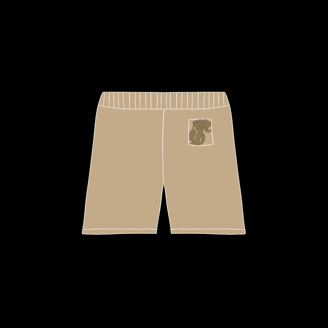 BEIGE SHORTS