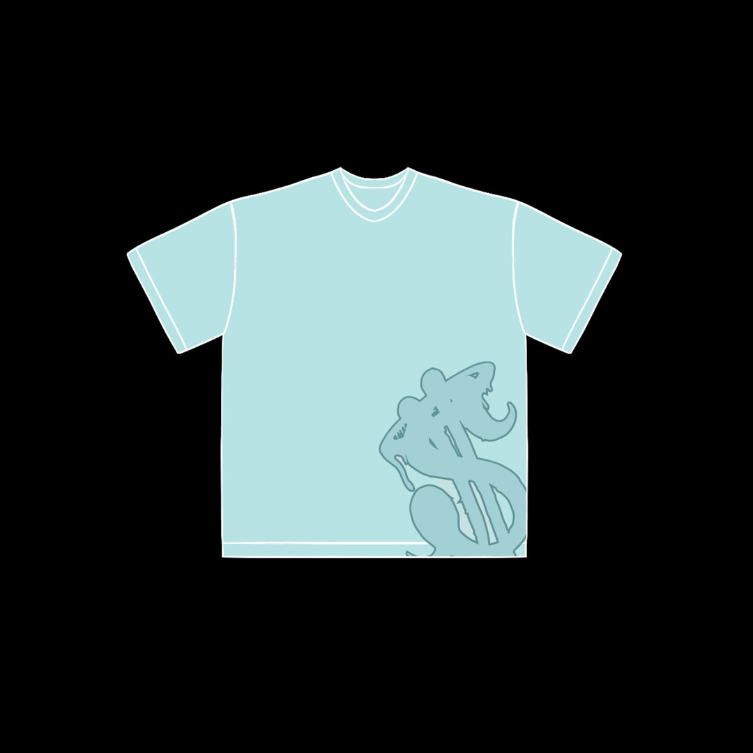 BLUE TEE